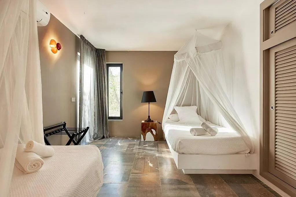 Villa Larosa With Seaview In Es Cubells Ibiza