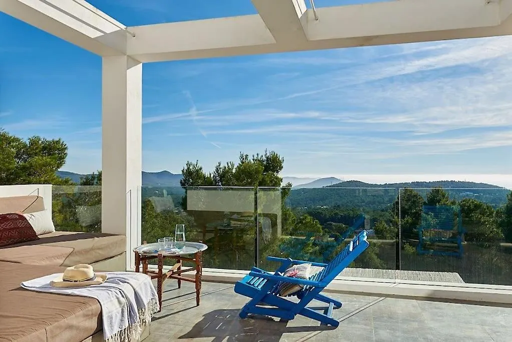 Villa Larosa With Seaview In Es Cubells Ibiza 0*,  ספרד