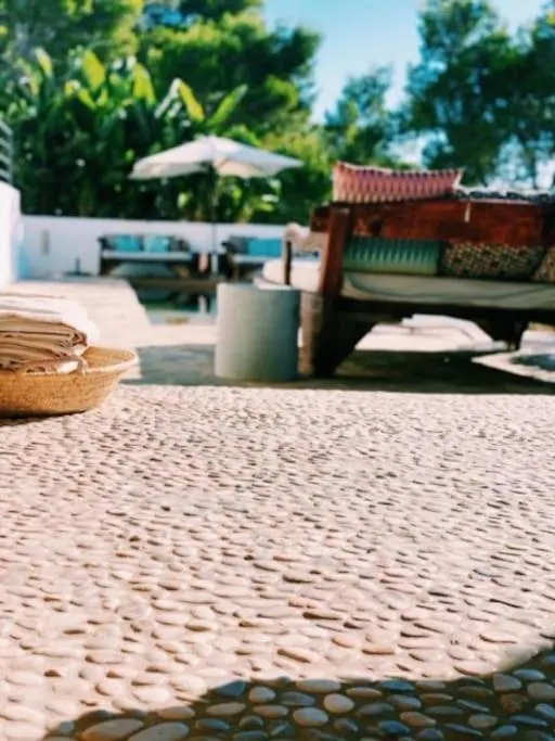 Villa Larosa With Seaview In Es Cubells Ibiza